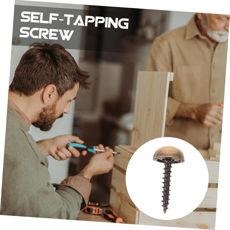 Brass Decorative Screw Caps Cover 8pcs for Mirror Furniture Mounting Indoor Outdoor - Image 5