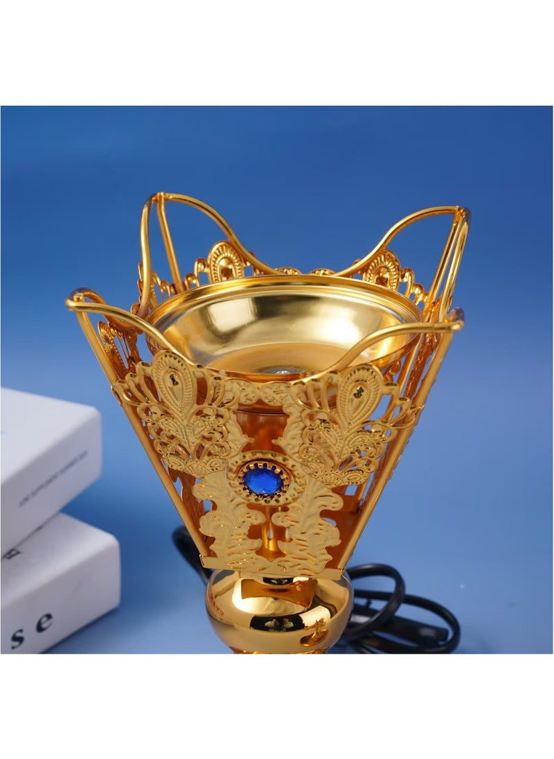 Arabest An Electric Metal Incense Burner Infused with Arabic Charm, Perfect for Home Use, Festivals, and Weddings  - Image 2
