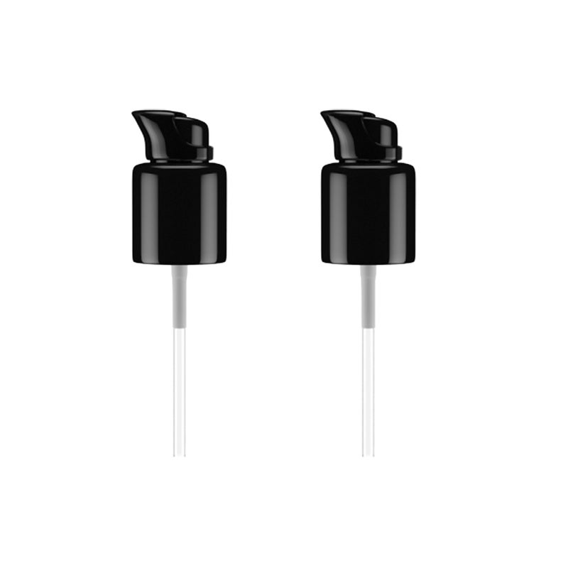 10 Pcs Lotion Pump Moisturizing Cream Pump Emulsion Replacement Press Pumps Bottle Caps Black (20 /45mm) - Image 3