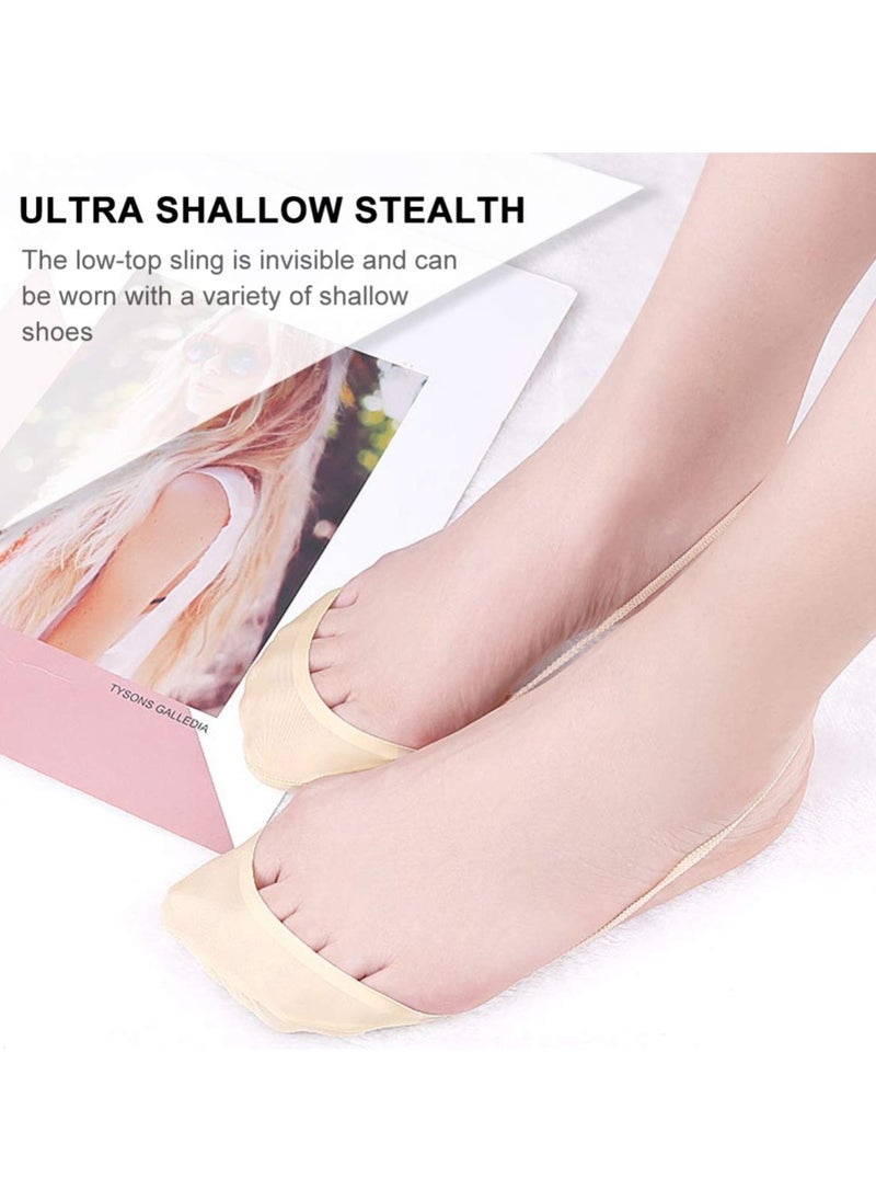 SYOSI - 3 Pair Hidden High Heel Socks Breathable Shallow Mouth Socks - Image 1