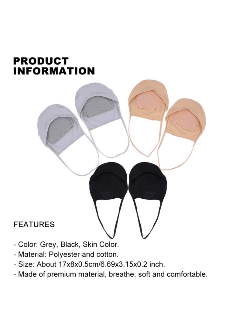 SYOSI - 3 Pair Hidden High Heel Socks Breathable Shallow Mouth Socks - Image 1