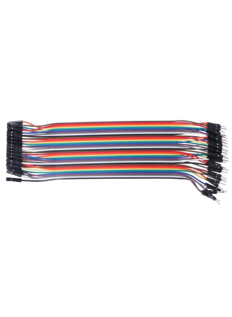 Arduino Jumper Wire Large M/F 40mm – Male to Female Cable Set 