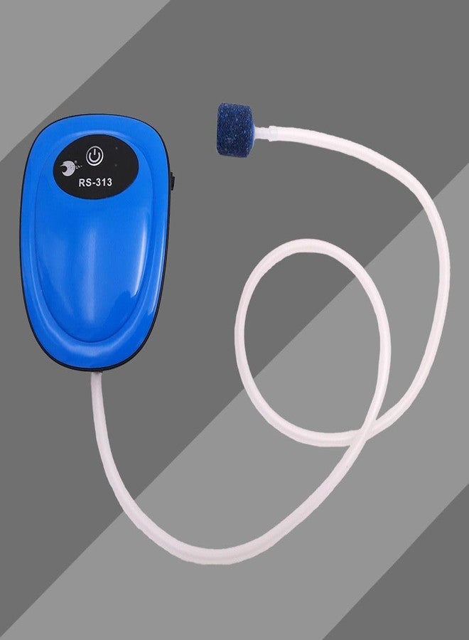 rizopets RS-313 Aquarium Air Pump, Quiet Operation, Blue - Image 3