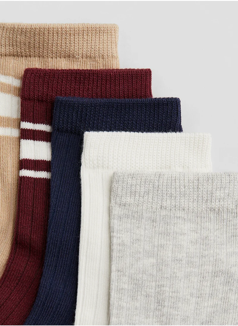 اتش اند ام 5-Pack Ribbed Socks