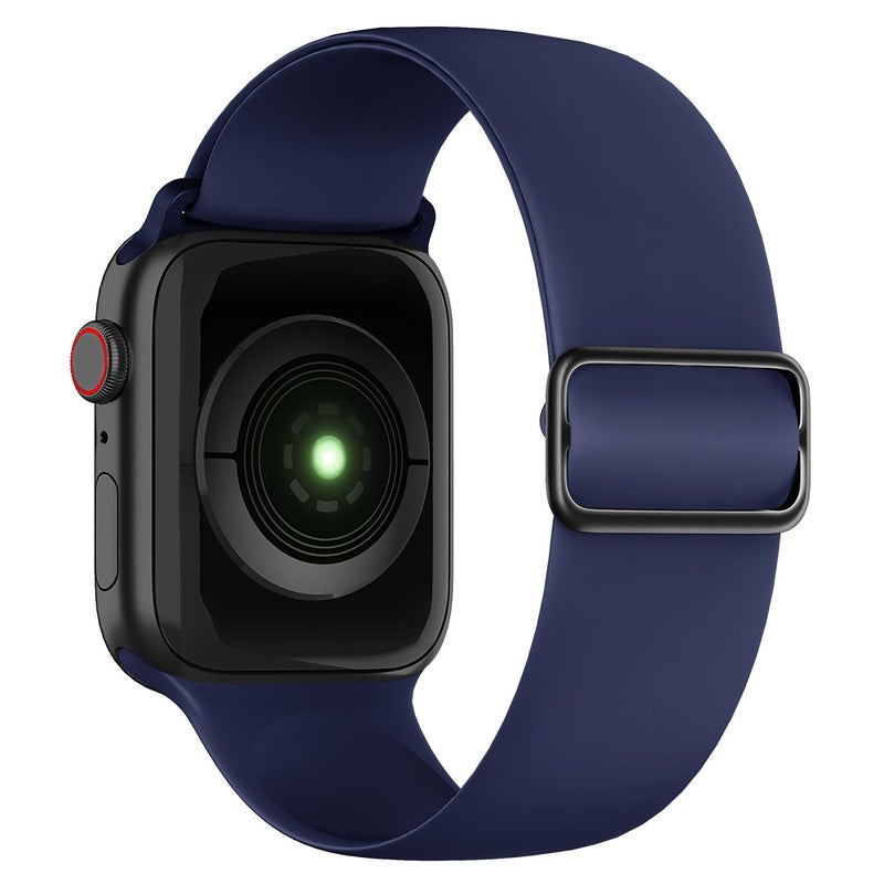 Premium Elastic Silicone Sports Strap Apple Watch Band 44 45 46 49 Mm Silt Soft Lightweight Sweatproof Adjustable Replacement For Séries 10 11 - Image 2