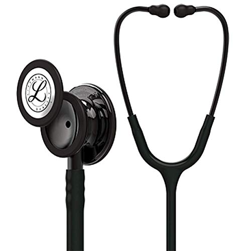 Littmann 3m Classic III Monitoring Smoke-Finish Black Tube Stethoscope (27 Inch) - Image 1