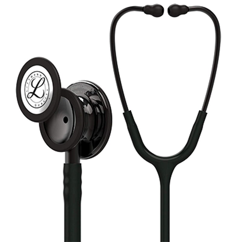 Littmann 3m Classic III Monitoring Smoke-Finish Black Tube Stethoscope (27 Inch) - Image 5
