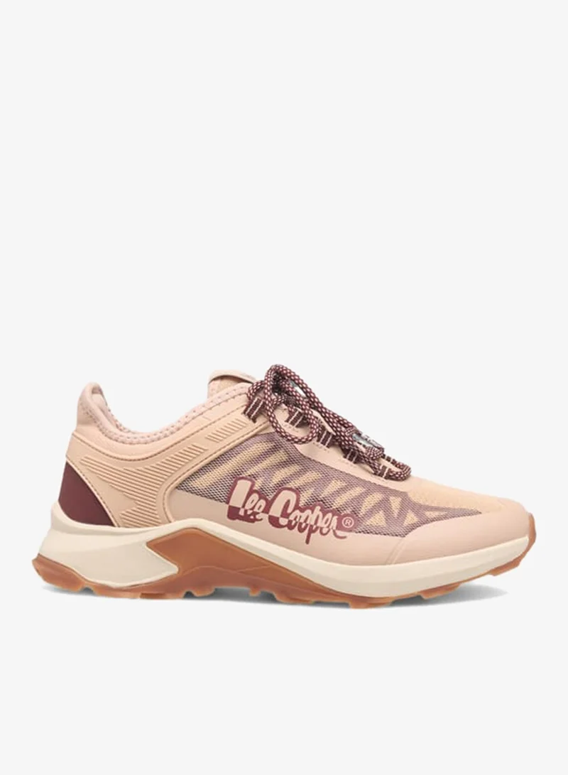 Women's Logo Detail Sneakers with Lace-Up Closure
