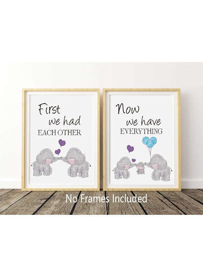 KAIRNE Set of 3 Canvas Pictures For Children's Baby Room Decoration - Image 5