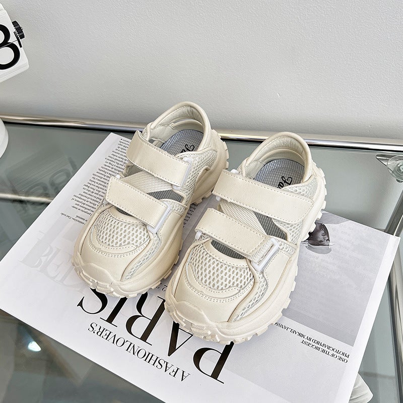 Boys Sandals 2024 Style Baotou Girls Beach Shoes Soft Sole Baby Sports Shoes Trendy Brand Children'S Shoes - Image 1