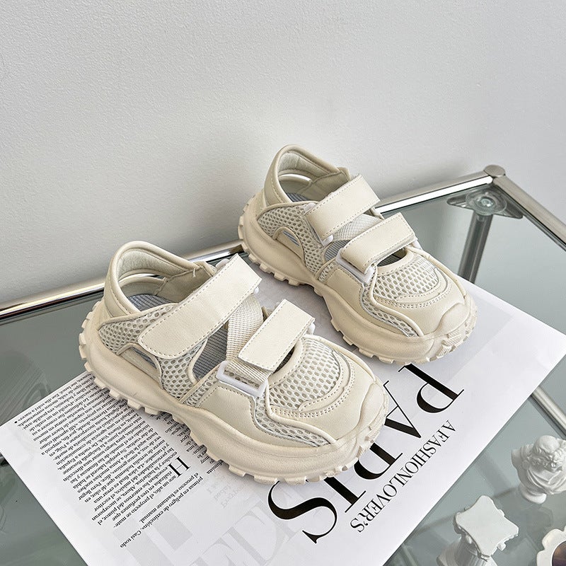 Boys Sandals 2024 Style Baotou Girls Beach Shoes Soft Sole Baby Sports Shoes Trendy Brand Children'S Shoes - Image 5