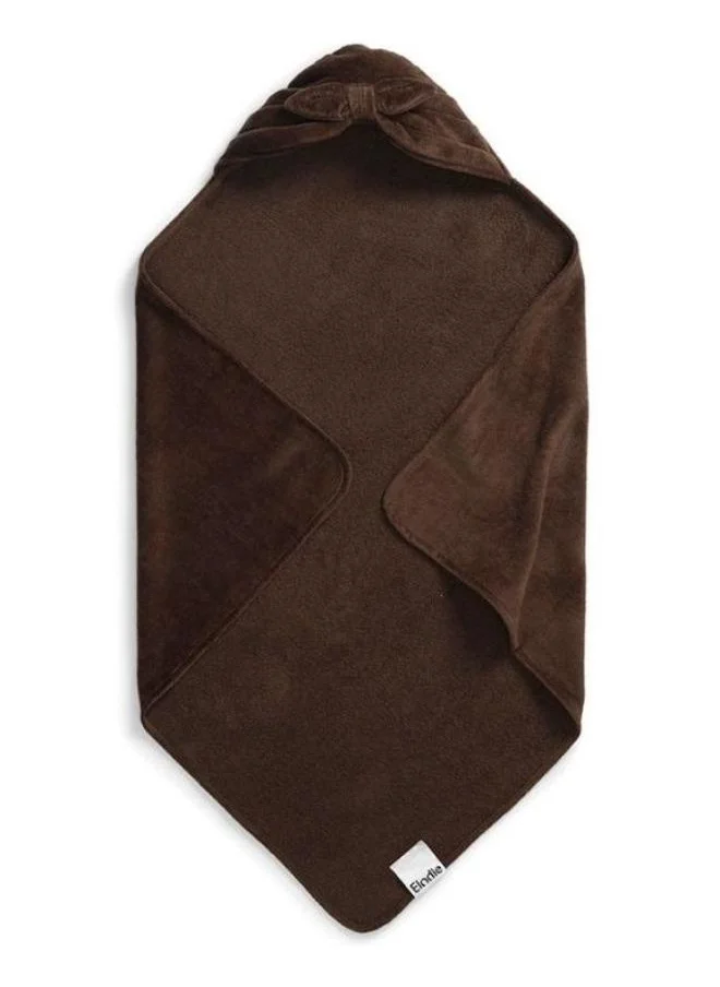 Elodie Details Hooded Towel - Chocolate Bow