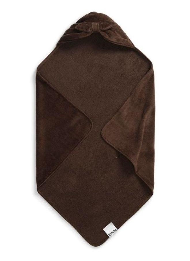 Elodie Details - Hooded Towel - Chocolate Bow - Image 1