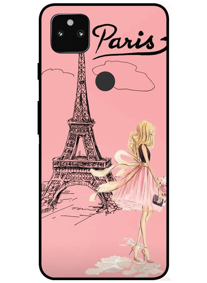 EYE CATCH Protective Case Cover For Google Pixel 5A 5G Smart Series Printed Protective Case Cover for Google Pixel 5A 5G Peace - Image 1