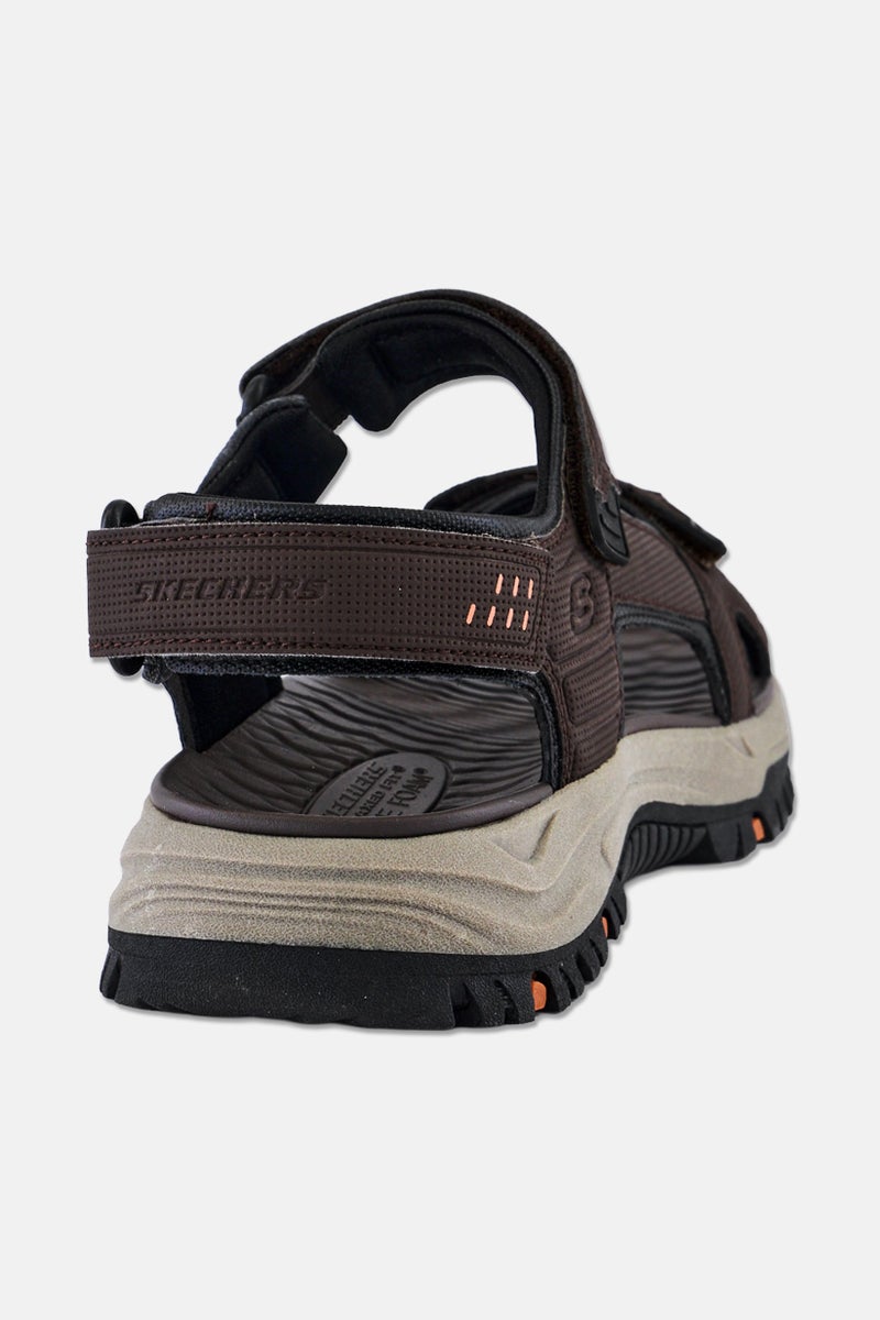 SKECHERS رجال بريويت سيبك فيلكرو كلوزشر صندل، بني داكن - Image 3