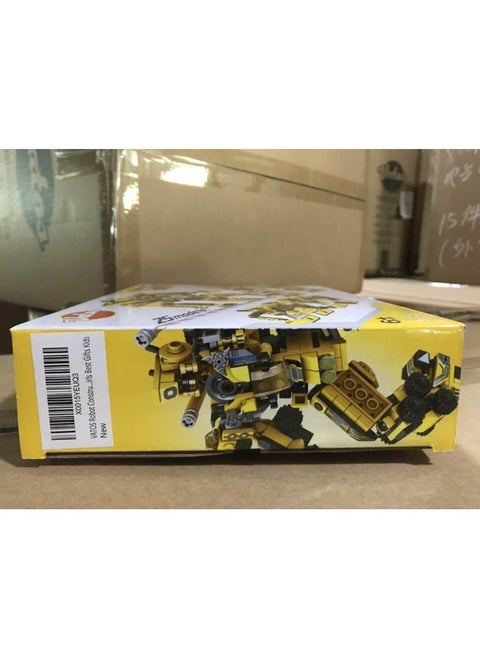 VATOS STEM Building Toys, 573 PCS Robot STEM Toys for 6 Year Old Boys 25-in-1 Engineering Building Bricks Construction Vehicles Kit Building Blocks Best Gifts for Kids Aged 6 7 8 9 10 11 12 Yr Old