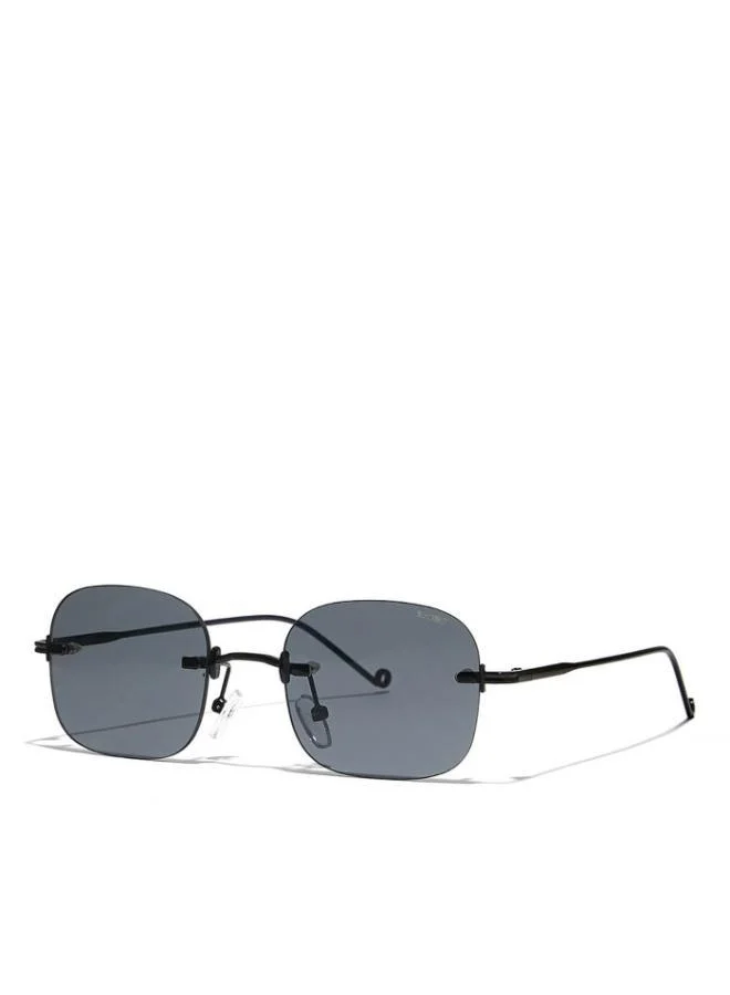 Blackout ANGELINA Women Black Sunglasses - Frame Material: Metal- Frame Color: Black-Lens Color: Gray  - Full Rim