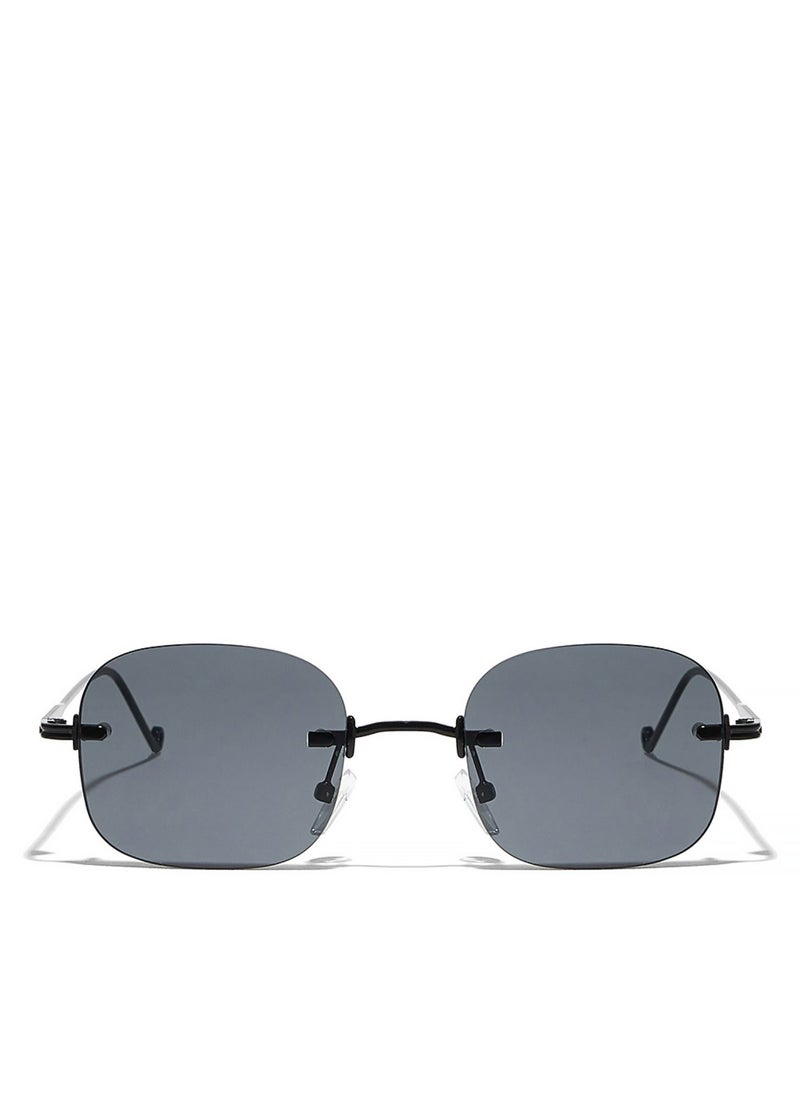 Blackout ANGELINA Women Black Sunglasses - Frame Material: Metal- Frame Color: Black-Lens Color: Gray  - Full Rim  - Image 1