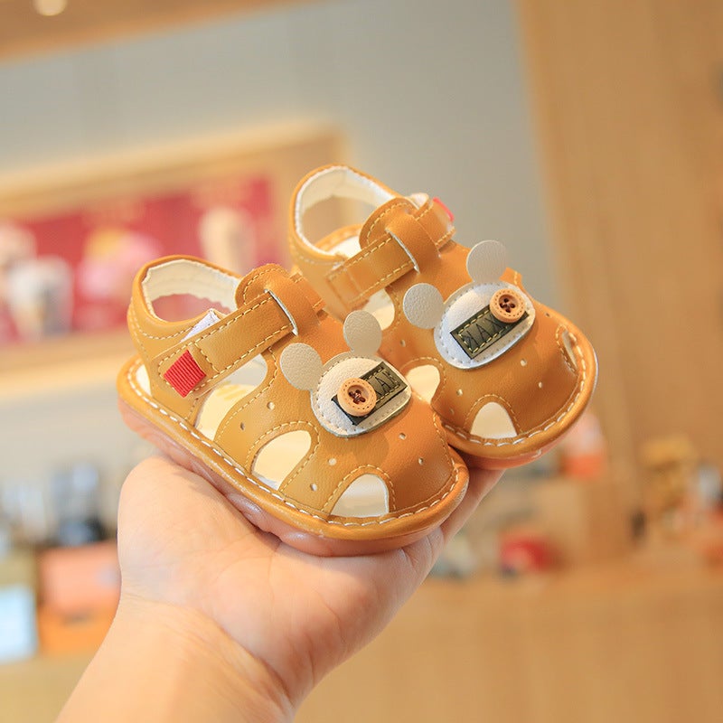 Dropshipping Baby Cartoon Sandals 2025 Girls' Shoes 0-2 Years Old Baby Girl'S Toddler Shoes - Image 2