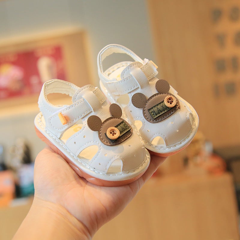 Dropshipping Baby Cartoon Sandals 2025 Girls' Shoes 0-2 Years Old Baby Girl'S Toddler Shoes - Image 3