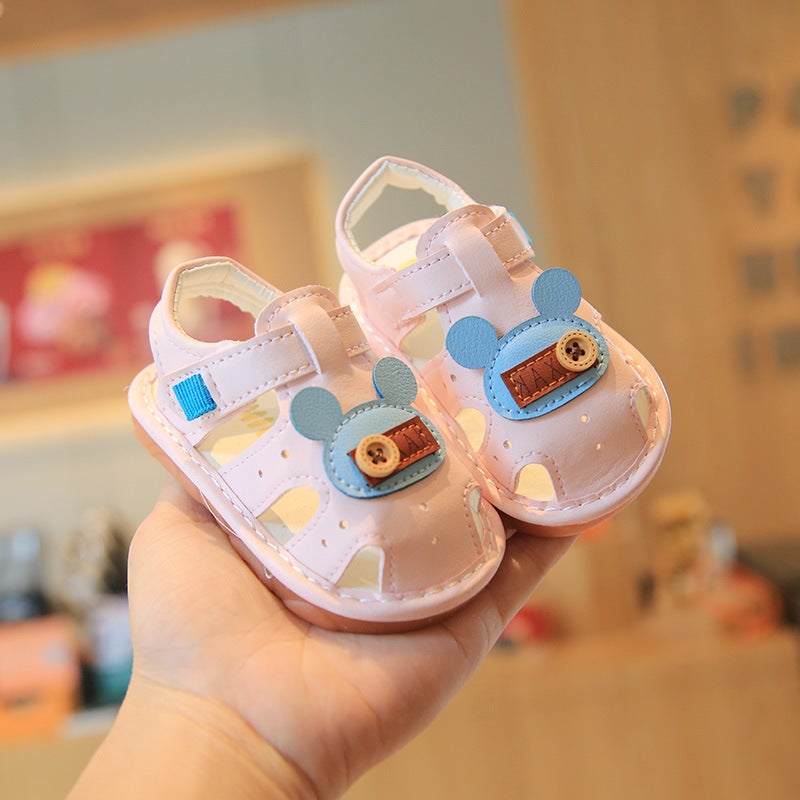 Dropshipping Baby Cartoon Sandals 2025 Girls' Shoes 0-2 Years Old Baby Girl'S Toddler Shoes - Image 4