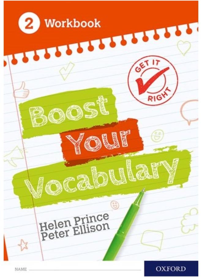 Get It Right: Boost Your Vocabulary Workbook 2 