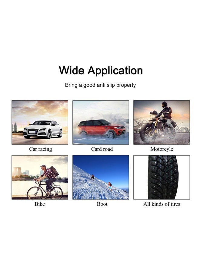 NIBEMINENT Pack Of 51 Anti-Slip Tire Screw Wheel With Ice Nail Spikes - Image 5