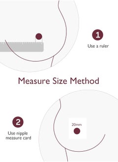 bbet Flange Inserts 6PCS 21mm for 24mm Flange/Shield of Most Pumps, Flange Sizing Kit Silicone Flange Insert, Breastfeeding Essentials Kit for New Moms Size:21 mm  - Image 3