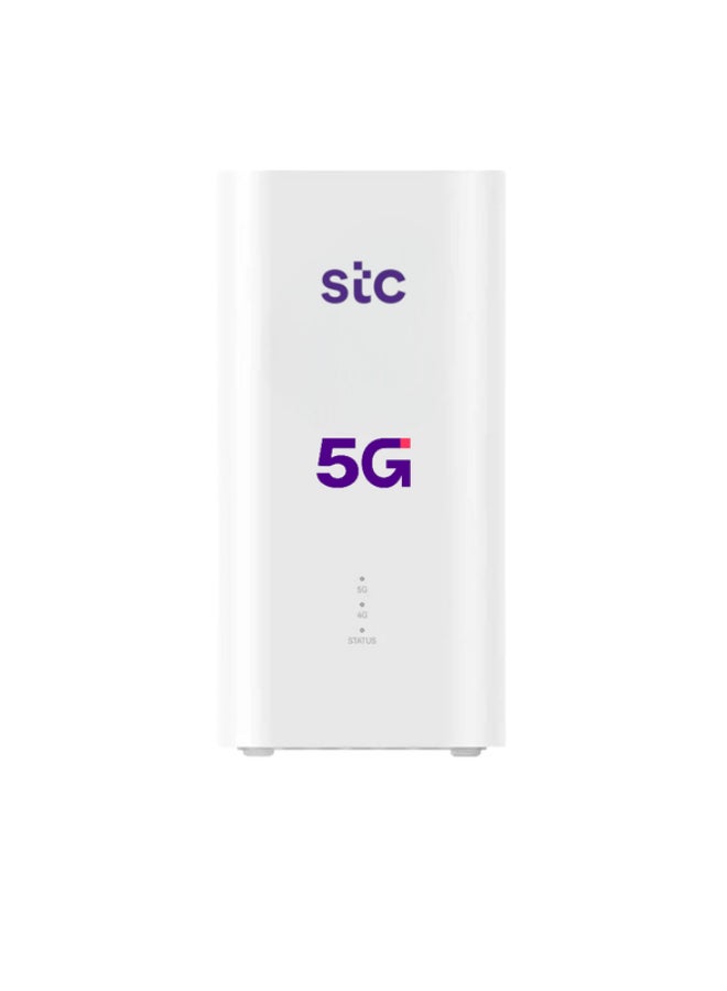 اس تي سي راوتر 5G فايف جي،H155-383 CPE 5 واي فاي 6، سرعة تصل الى 3600 ميغا بت بالثانية، يعمل على جميع الشبكات | أبيض - Image 1