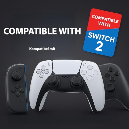 MatoSan Thumbstick Grip Caps for Switch 2– Silicone Joystick Covers Compatible with Switch 2 Controllers – Ergonomic Non-Slip Thumb Grips for Precise Control (Version 1) - Image 2