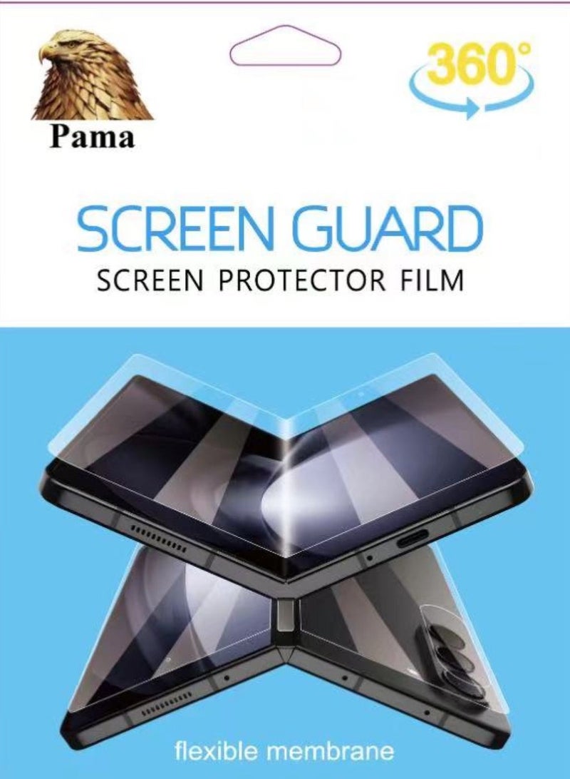 Pama 360 Clear Screen Protector Film For Samsung Galaxy Fold 6 3 in 1 - Image 3