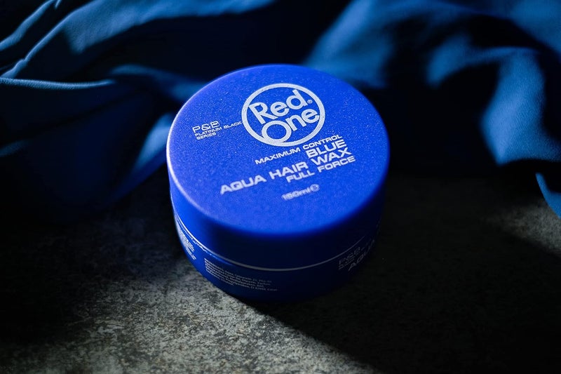 Redone Aquatic Styling Wax Red & Blue 150ml | Edge Control | Hair Gel Wax | Ultra-Hold | Strawberry & Chewing Gum Fragrance | Max Control | Pack of 2 - Image 5