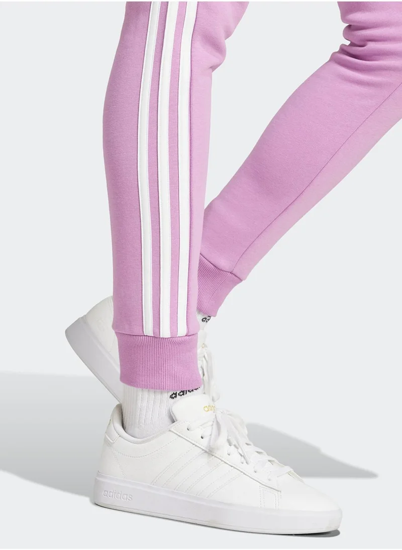 Adidas Essentail 3 Stripe Fleece Pants