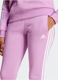 Adidas Essentail 3 Stripe Fleece Pants  - Image 3