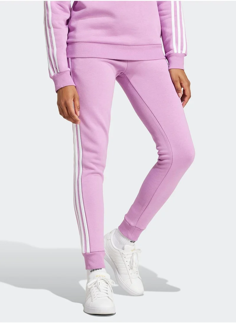 Adidas Essentail 3 Stripe Fleece Pants