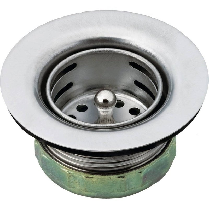 Moen 22174 Sink Basket Strainer with Drain Assembly, 2", Stainless Steel - Image 2