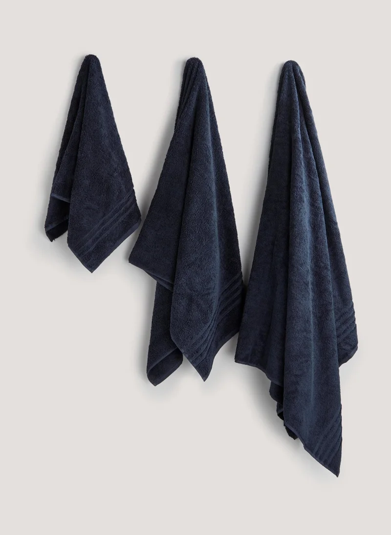 ماتلان Navy 100% Egyptian Cotton Towels