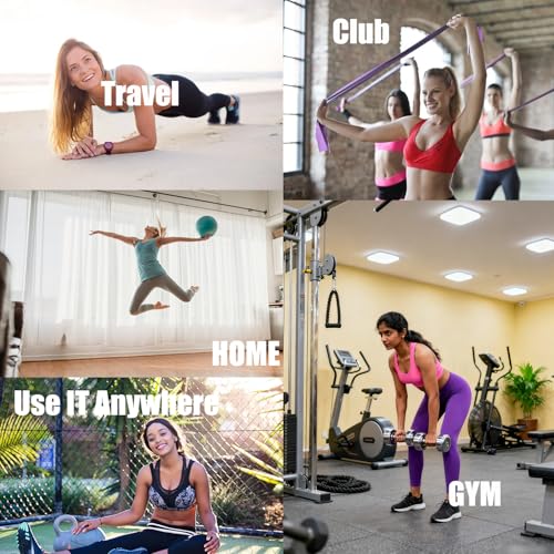 ZHENAN Fabric Resistance Band for Glutes Legs Loop Band for Exercise Hip Squats Belt for Women Men Booty Bands for Arm Thrusts Squats Yoga Home Workouts Stretching Toning Strength Training 90LBS - Image 3