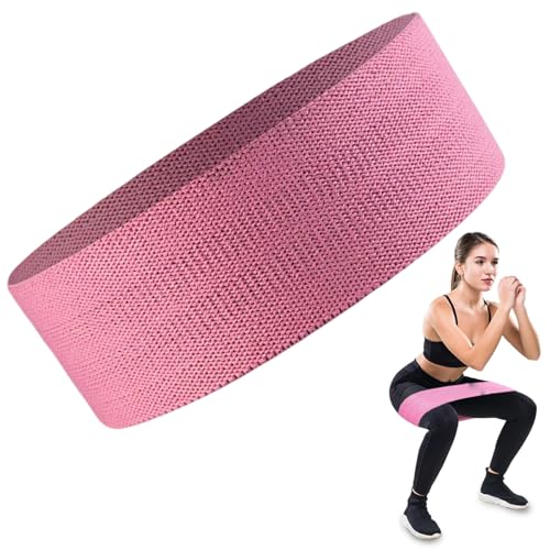ZHENAN Fabric Resistance Band for Glutes Legs Loop Band for Exercise Hip Squats Belt for Women Men Booty Bands for Arm Thrusts Squats Yoga Home Workouts Stretching Toning Strength Training 90LBS - Image 1