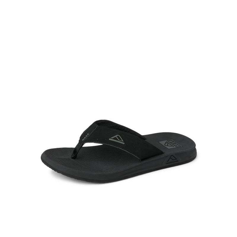 Reef Phantoms Mens Beach Flip Flop, Water Friendly, Soft and Supportive Molded Footbed, Black, 12 - Image 1