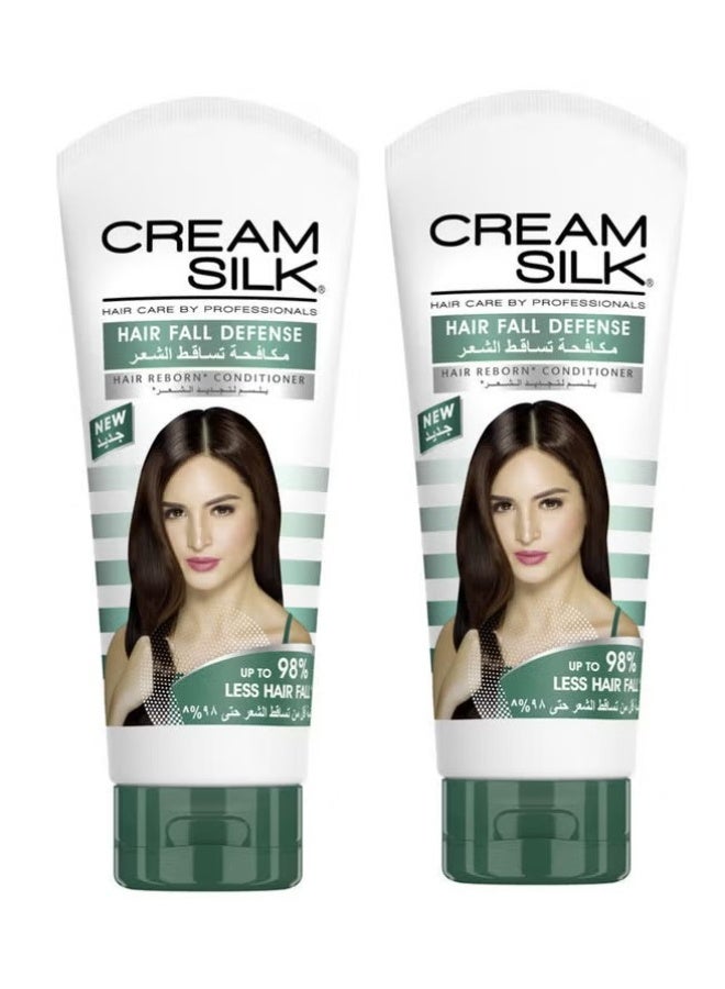 Creamsilk 2 PCS OF Hair Fall Defense Conditioner Clear 180ml - Image 1