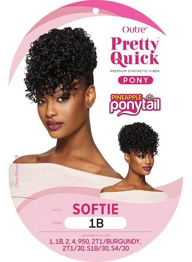 Synthetic Hair Timeless Pineapple Ponytail Softie (S1B/30)
