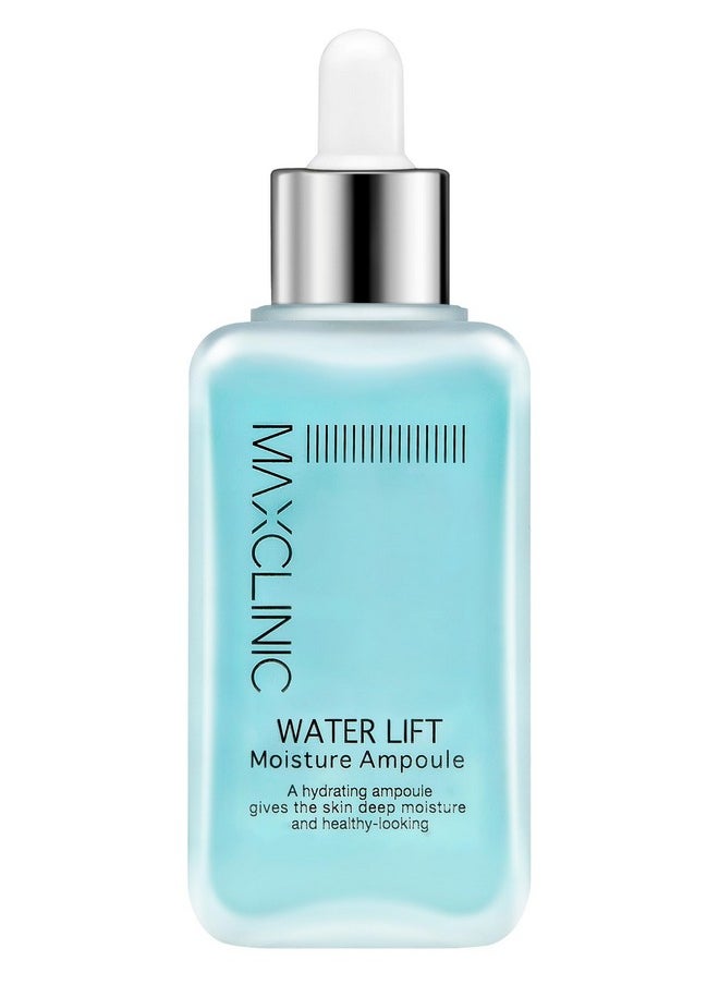 maxclinic Water Lift Moisture Ampoule For Dry Skin | Deeply Hydrating Serum For Face | Fortifying Facial Serum & Ampoule Korean Skin Care | Highly Moisturizing Face Serum (3.38 Fl Oz)  - Image 1