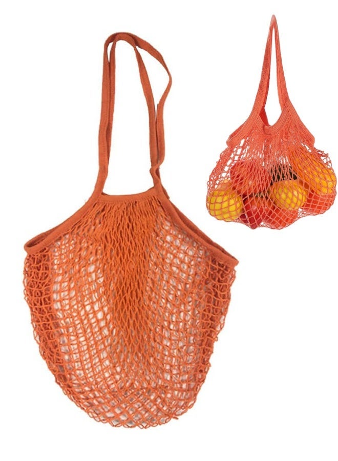 كانجلي 1PCS Mesh String Bag Orange - Image 1