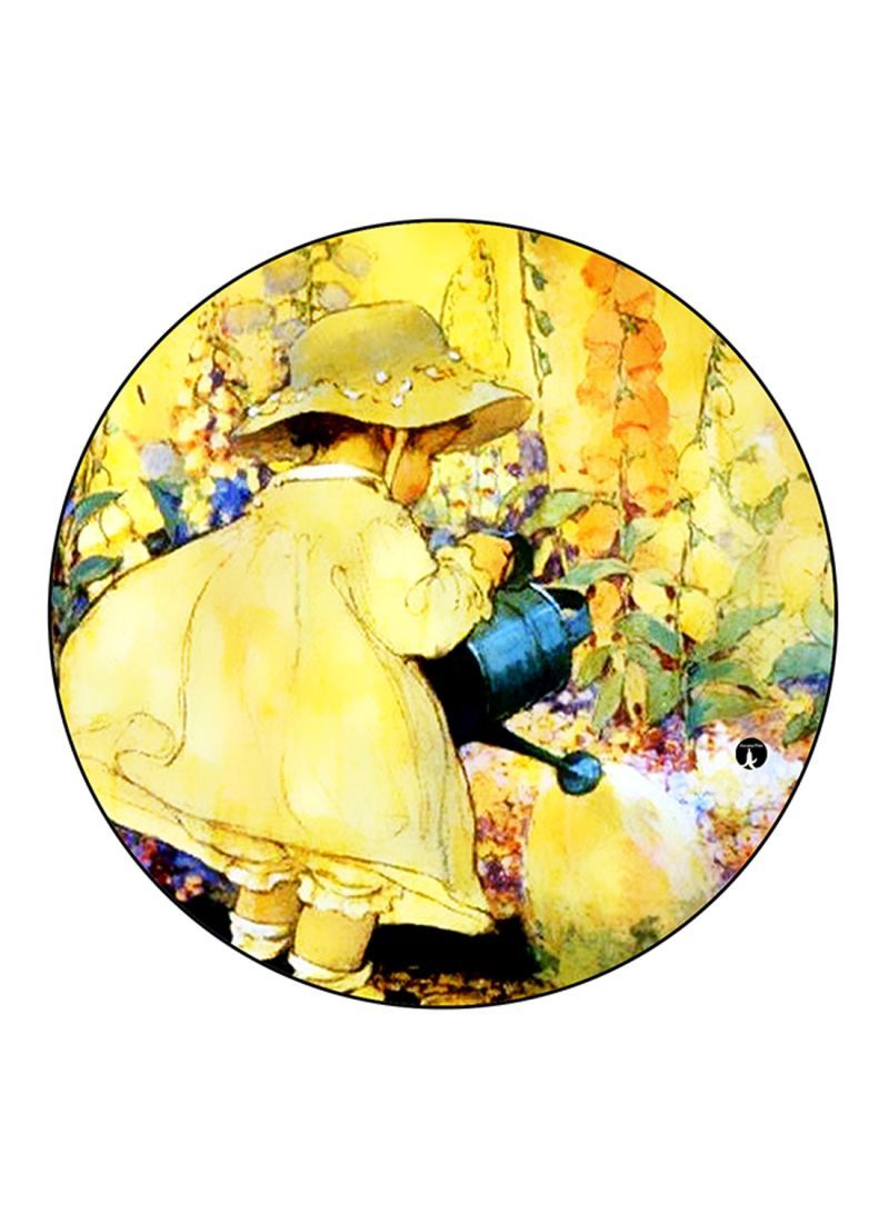 RKN Vintage Art Printed Mouse Pad  Multicolour
