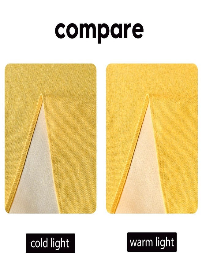 Artoid Mode Yellow Table Runner, Seasonal Summer Fall Washable Kitchen Dining Table Decoration for Home Party Decor 13x72 Inch - Image 5