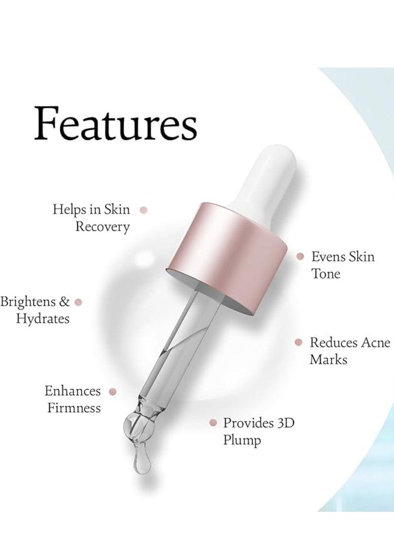 Indulgeo ESSENTIALS Indulgeo Essentials 5 Molecular Complex Hyaluronic Acid Lightweight Face Serum 20ml  - Image 4