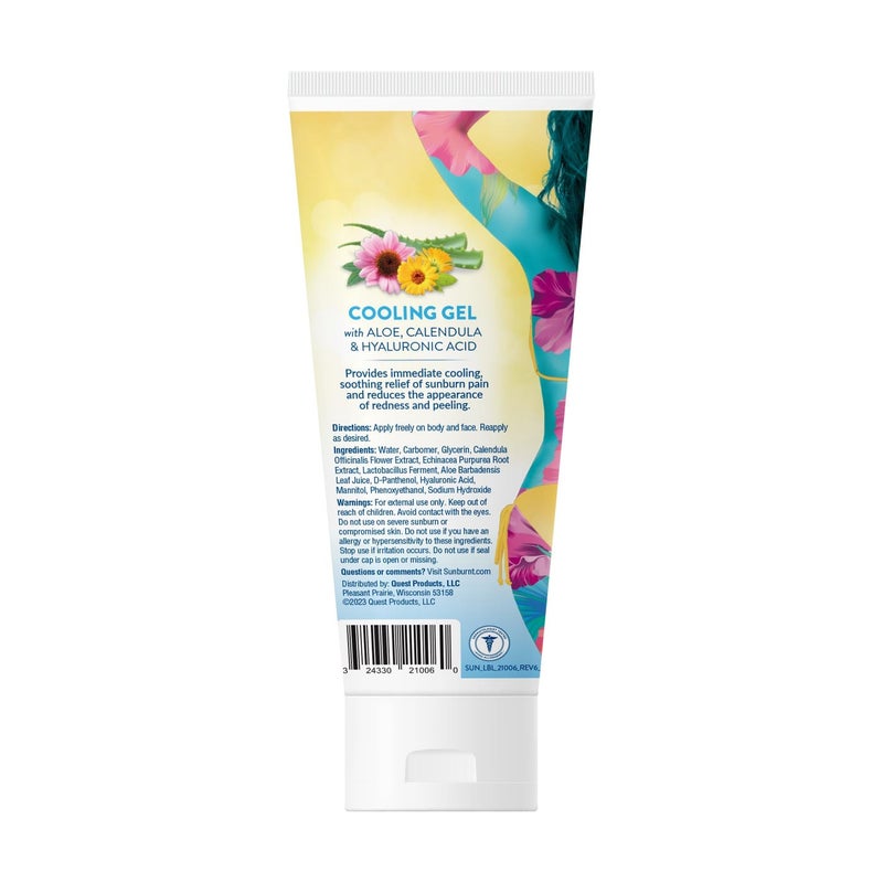 Sunburnt EMCW9 Ultra Hydrating Aloe Vera Gel by Sunburnt 6 Ounce,Clear,SUNB21006 (Packaging May Vary) - Image 4