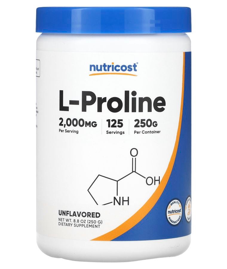 L-Proline Unflavored 8.8 oz (250 g)