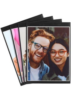 Juvale 4 Pack Magnetic Photo Frames 8.5X11 For Refrigerator Artwork Family Pictures  - Image 1